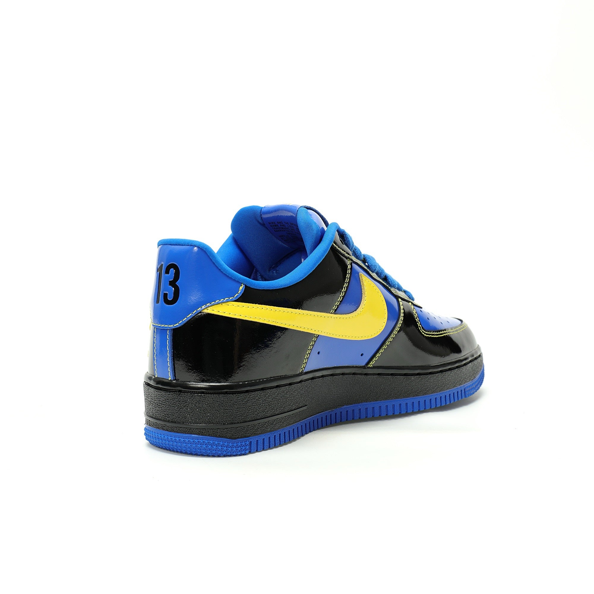 Nike Air Force 1 Low — Kobe Bryant Black / Blue / Yellow