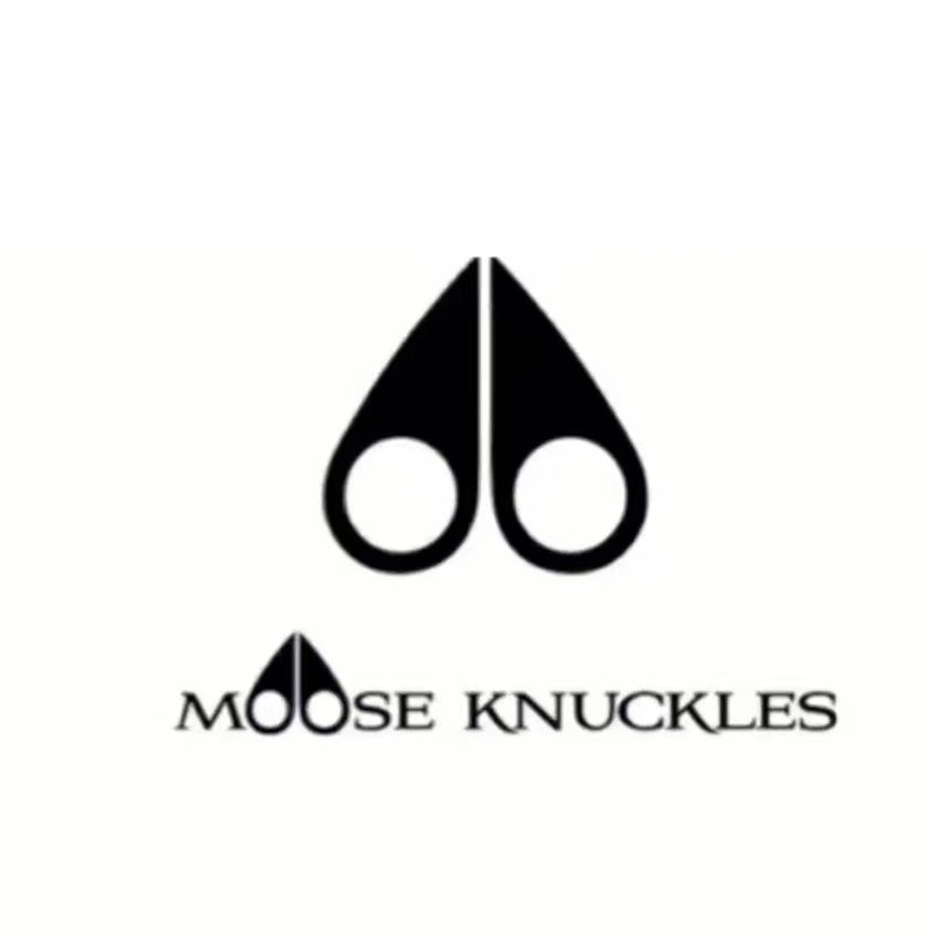 Giacca Aviatore Moose Knuckles Montone - Bianco/Nero