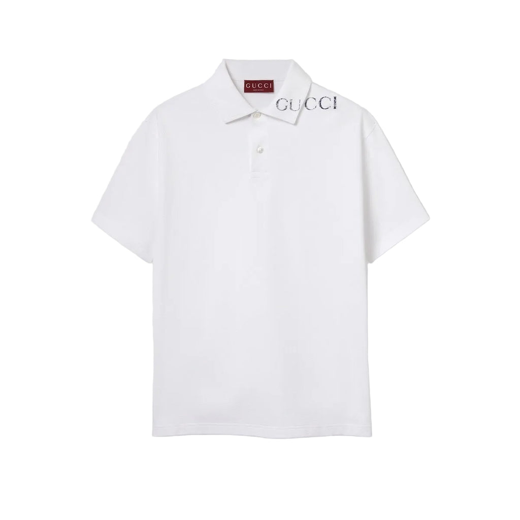 Polo Logo Ricamato sul Colletto