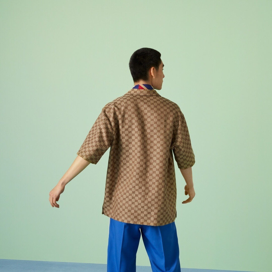 Camicia Monogram gg