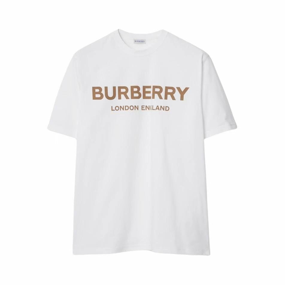 T-Shirt Burberry London England Logo Beige