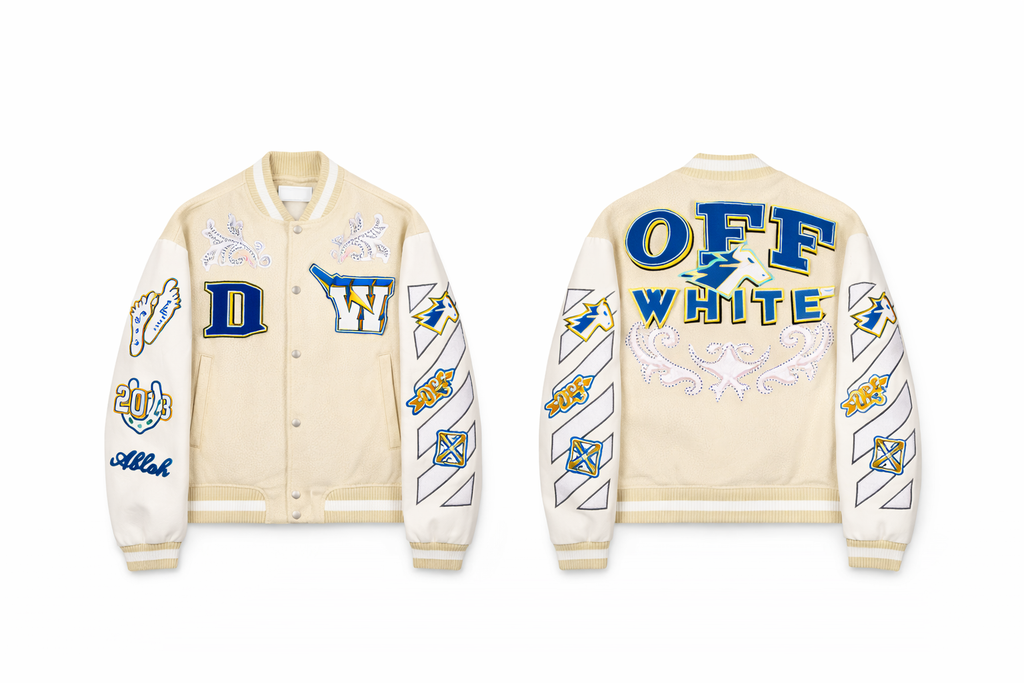 Giacca Off-White Varsity Patch