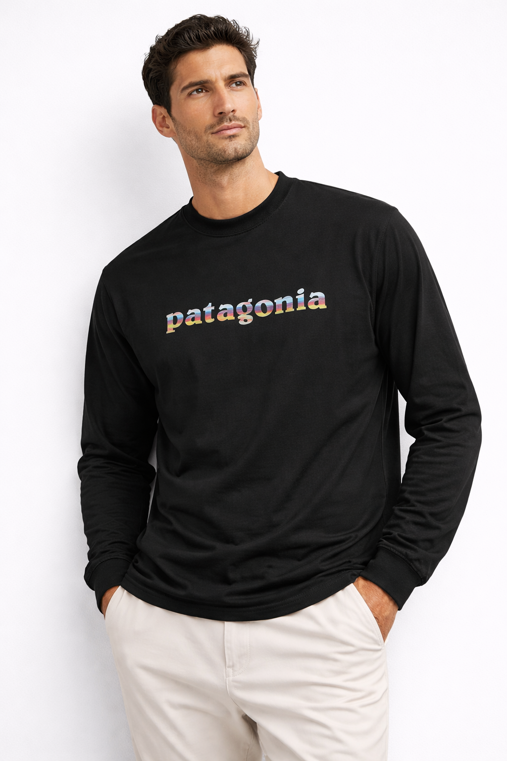 Felpa Patagonia Logo Ricamato - Crewneck Sweatshirt