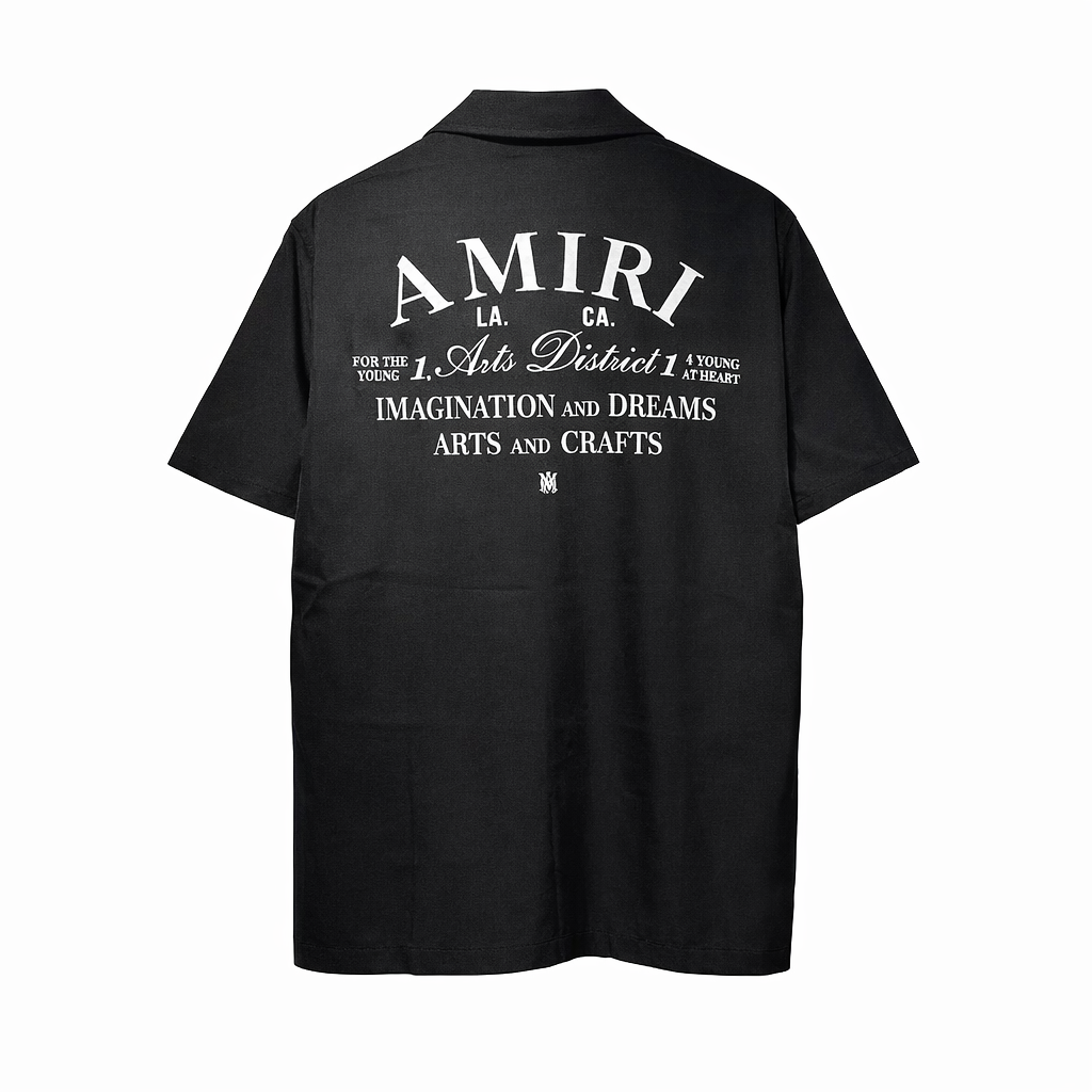 Amiri Arts District Bowling Shirt