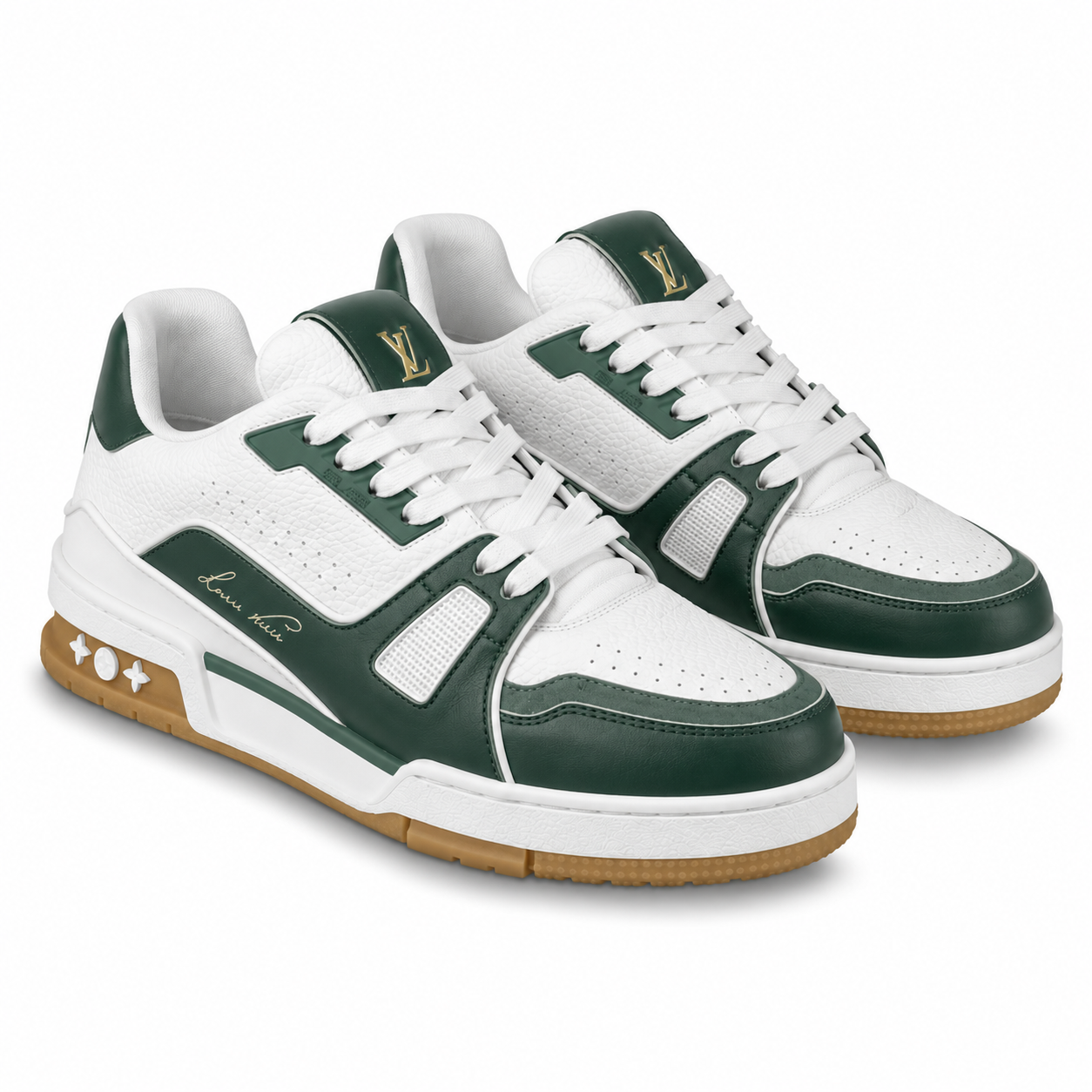 Sneakers Luxury  Navy — Low Top