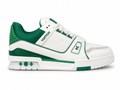 Louis Vuitton LV Trainer Sneaker — White Green