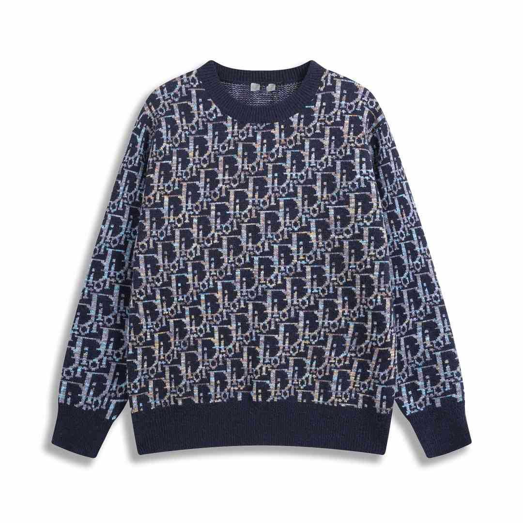 Maglione Lana Dior Oblique Monogram