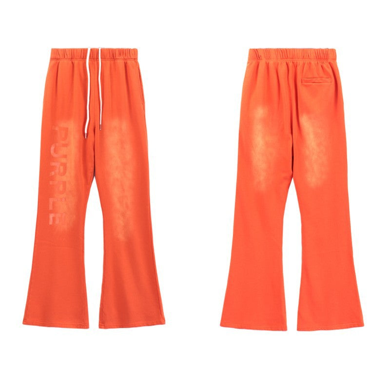 Purple Brand Washed Flare Sweatpants