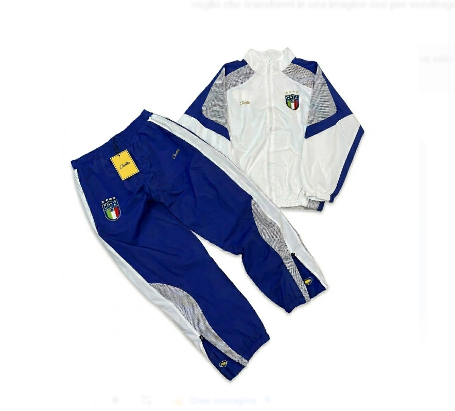 Tuta Retro Corteiz x Italia - Completo Giacca e Pantaloni