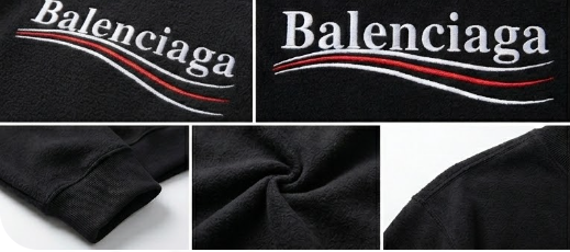 Camicia Manica Lunga Balenciaga - Logo Ricamato