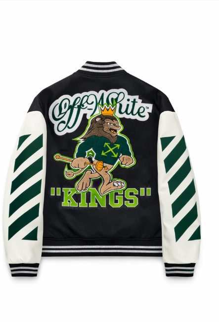 Giacca Off-White Varsity Kings -