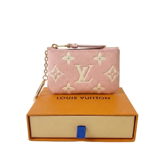 Louis Vuitton Pochette Clés – Monogram Empreinte Rosa