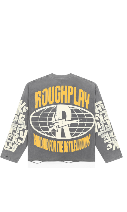 Felpa Roughplay Your Soul Is Mine Long Sleeve — Grey