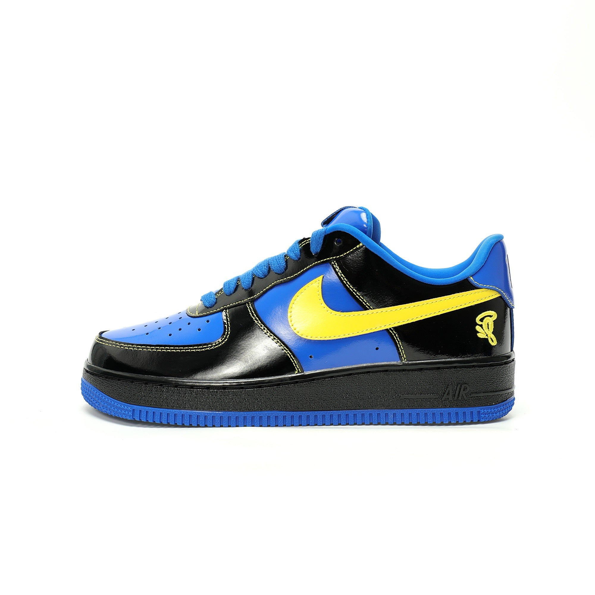 Nike Air Force 1 Low — Kobe Bryant Black / Blue / Yellow