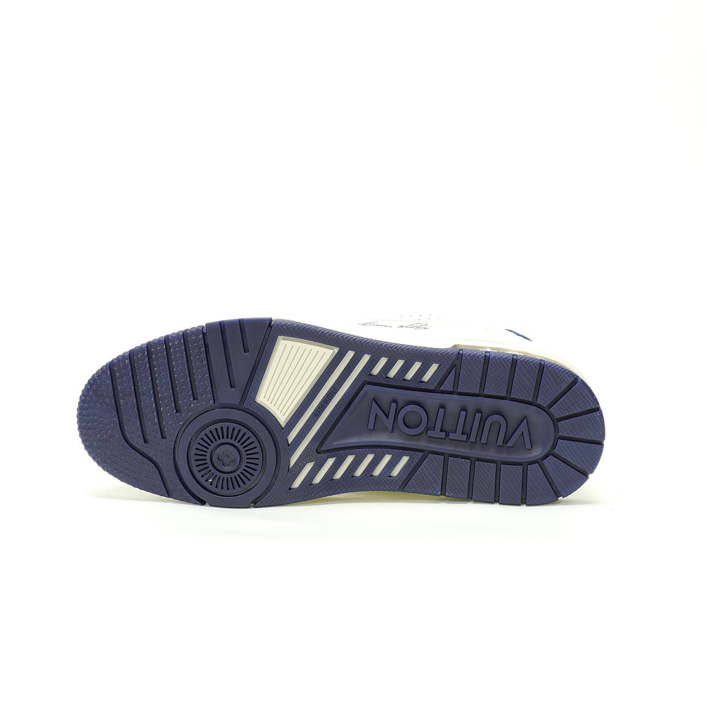 Louis Vuitton LV Trainer Sneaker – White / Navy