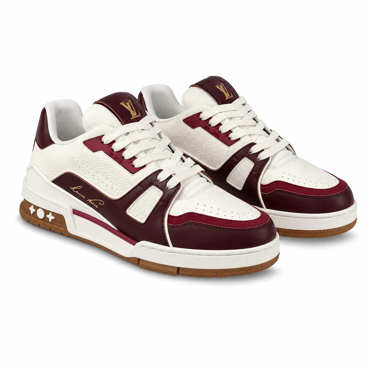 Sneakers Luxury  Navy — Low Top