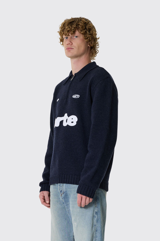 Maglione Arte in Lana con Zip
