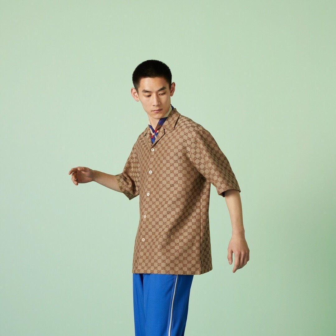 Camicia Monogram gg